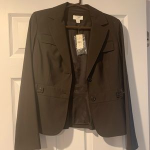 Loft Chocolate Blazer Size 8
